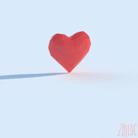 geometric valentines day GIF by zolloc