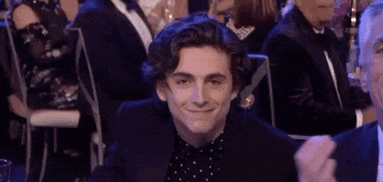 Timothee Chalamet Awards Shows GIF by SAG Awards