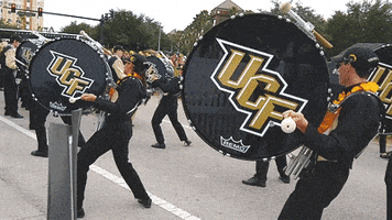 marching band drumline GIF by UCF Marching Knights