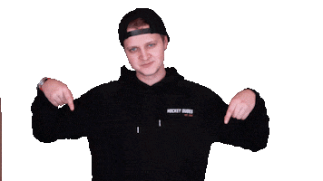 Look Down Sticker by HOCKEY DUDES