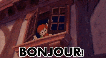 french bonjour GIF