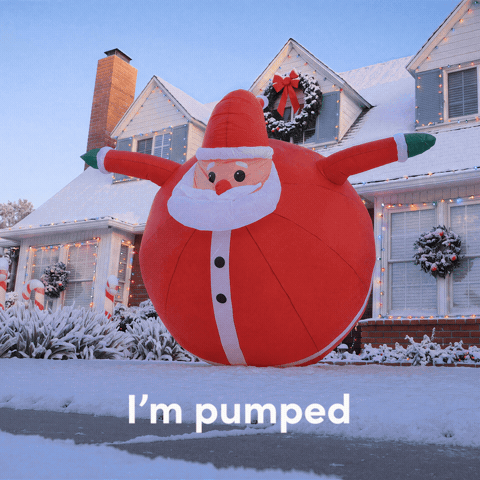 Christmas Santa GIF by Wayfair