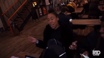 Shocked Straight Face GIF