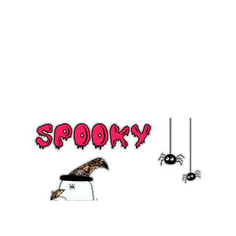 Halloween Witch Sticker by Dovemania!