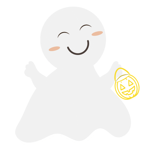 Halloween Ghost Sticker
