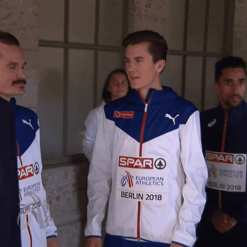 dab jakob GIF by European Athletics