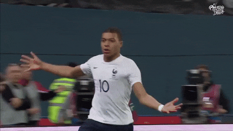 kylian mbappe soccer GIF by Equipe de France de Football