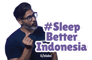 Sleepy Night Sticker by Lifelabs