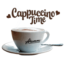 Cappuccino Cappu Sticker by Bäckerei Hamma