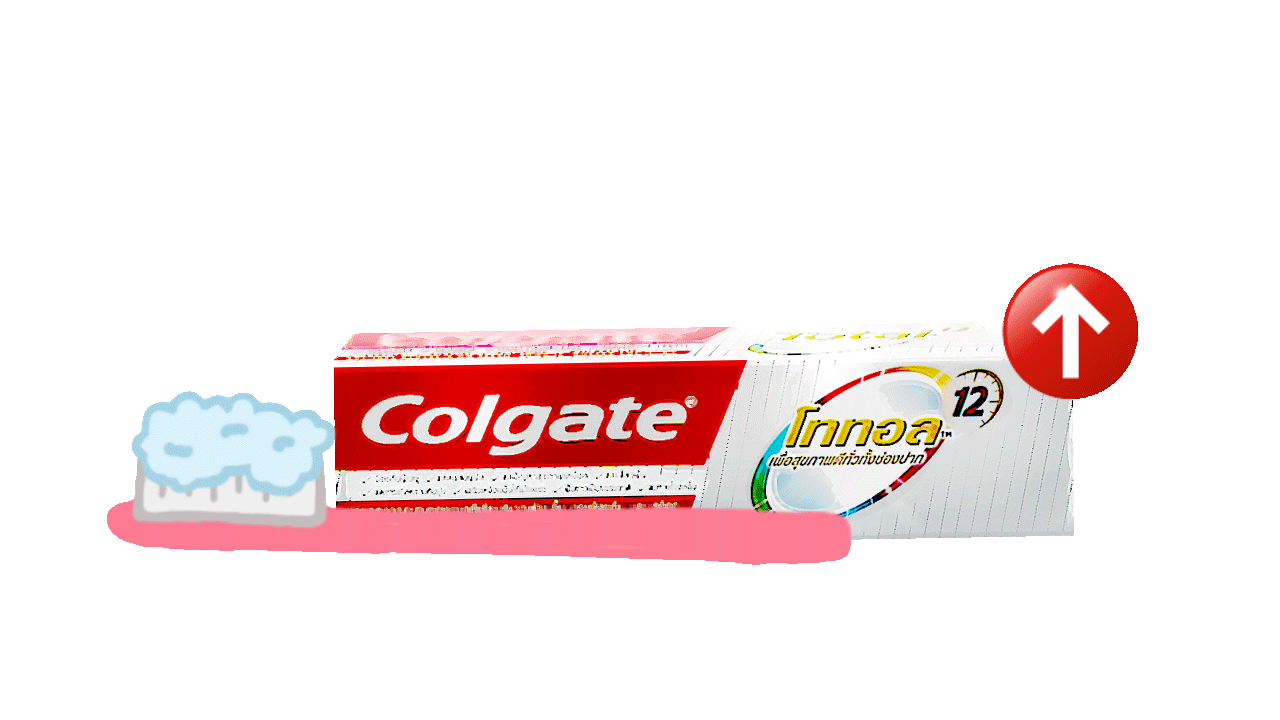 Toothpaste Smile Sticker by Colgate TH for iOS & Android GIPHY