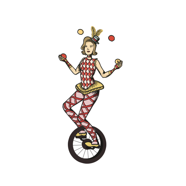 Circus Juggler Sticker for iOS & Android GIPHY