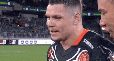 Talking James Roberts GIF by Wests Tigers