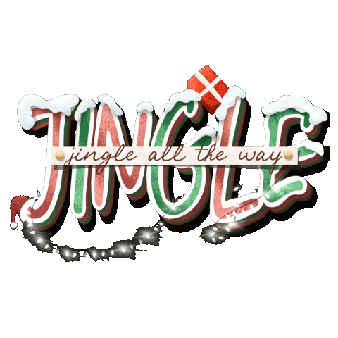 Jingle All The Way Christmas Sticker