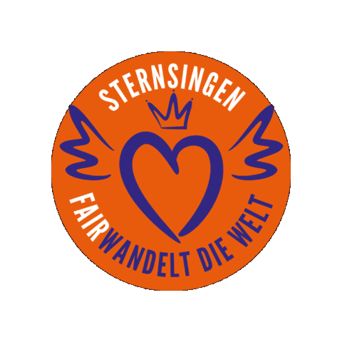 Sternsingen Love Sticker by Dreikönigsaktion
