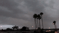 Lightning Illuminates Peoria During Thunderstorm