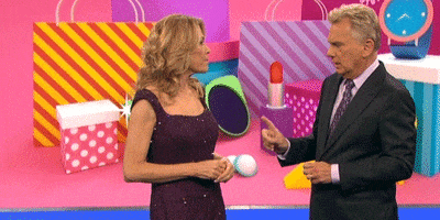 vanna white head turn GIF by Wheel of Fortune