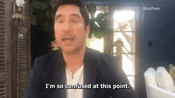 Confused Dylan Mcdermott GIF by BuzzFeed