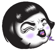 Angry Lang Sticker by Ahoy