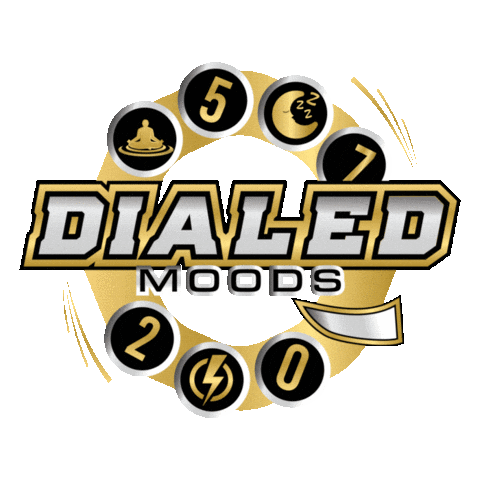 Dialed Moods Sticker