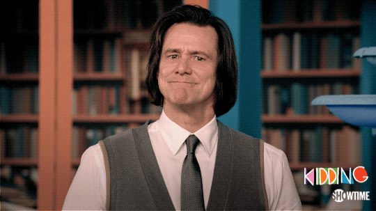 Jim Carrey Sarcastic Laugh Gif