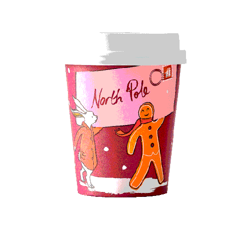 Coffee Time Winter Sticker by Costa Coffee Polska