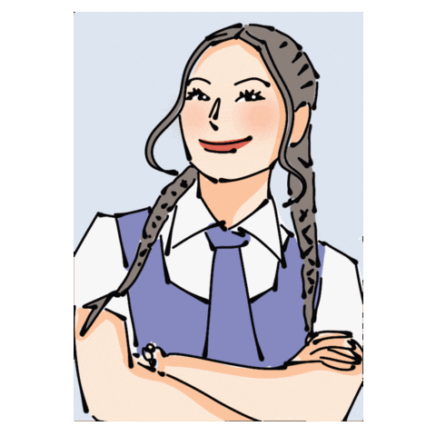 Canvas Girls Sticker