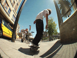 barcelona skateboarding GIF by Pizza Skateboards