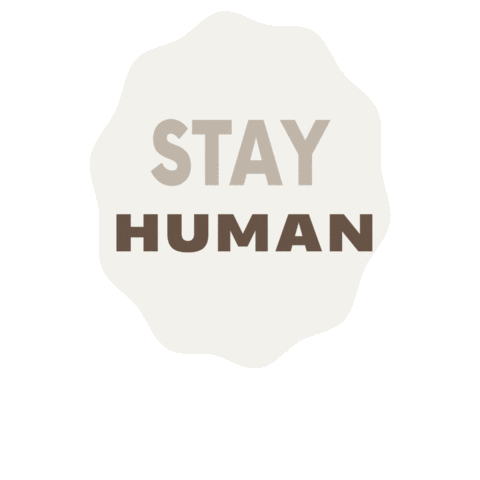 Utterly Human Co Sticker