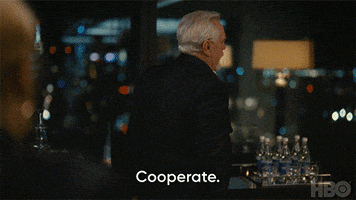 Cooperate Brian Cox GIF by SuccessionHBO