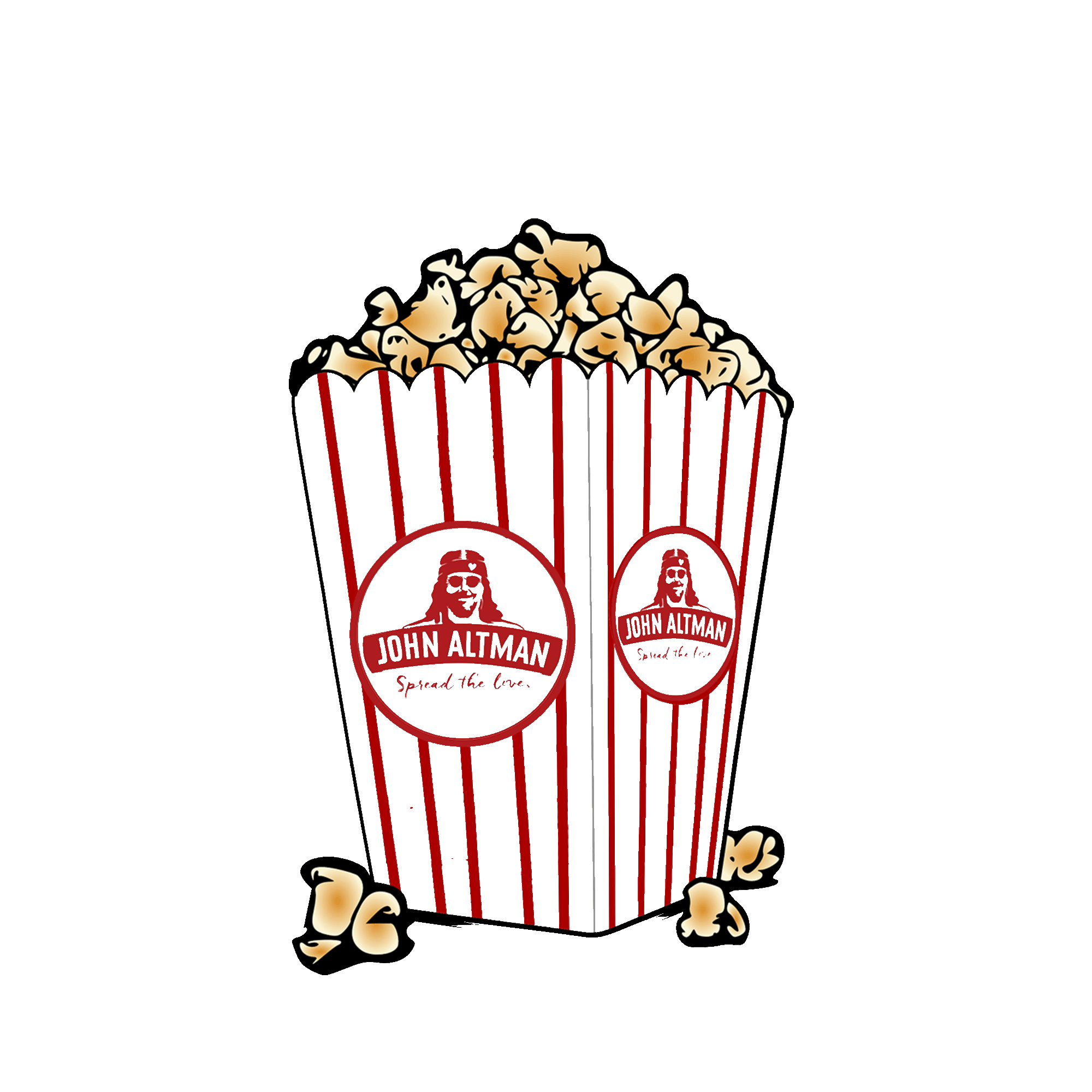 Game Of Thrones Popcorn Sticker by John Altman for iOS & Android GIPHY