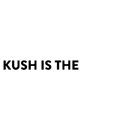 Kushco Kushistheanswer Sticker by Kush Supply Co.