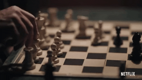 Chess GIF by NETFLIX - Find & Share on GIPHY