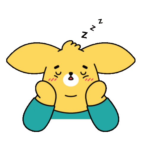 Sleepy Hong Kong Sticker