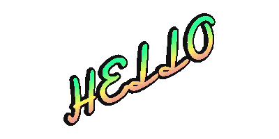 Wave Hello Sticker by Jennifer Greenhill