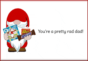 Fathers Day Gnome GIF