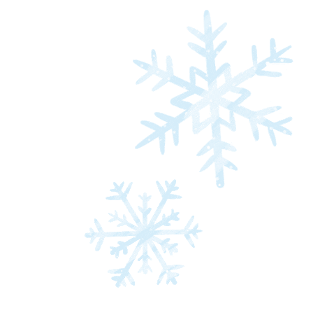 Snow Winter Sticker by Lara Paulussen