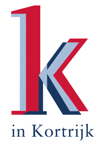 K in Kortrijk Sticker