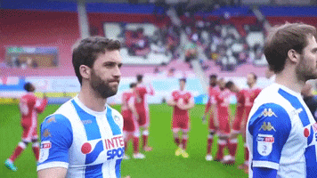 will grigg clapping GIF by Wigan Athletic