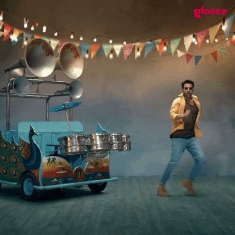 Dance Indian GIF by Glance Roposo
