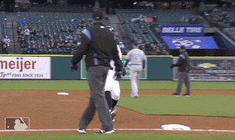 Hopping Detroit Tigers GIF by MLB