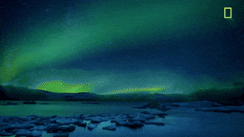 northern lights aurora borealis GIF by National Geographic Channel