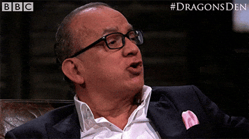 bbc two dragons&#39; den GIF by BBC