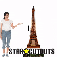 Refer Eiffel Tower GIF by STARCUTOUTSUK