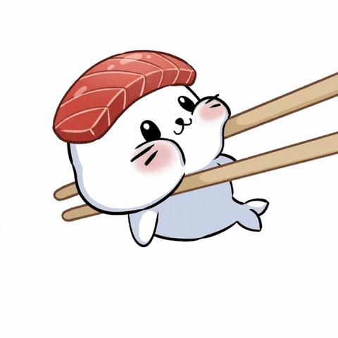 Hungry Eat Me GIF by Sappy Seals