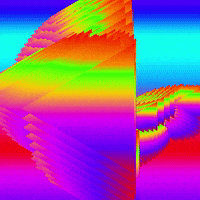 rainbow triangles GIF by partyonmarz