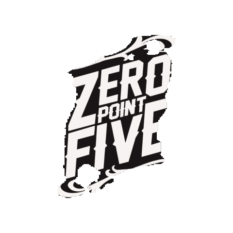 ZeroPointFive Sticker