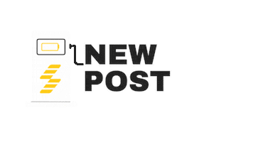 Electric Car New Post Sticker by EV-RENT