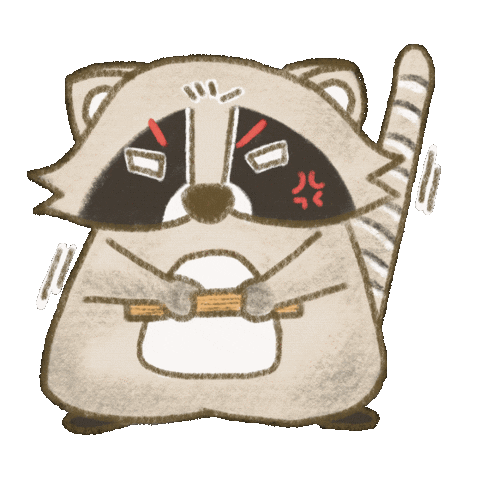 Angry Hong Kong Sticker