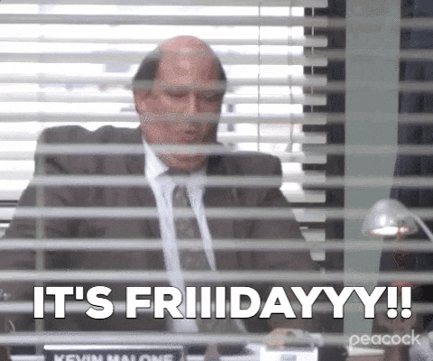 How’s everyone on this Friday?