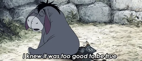 disappointed winnie the pooh GIF